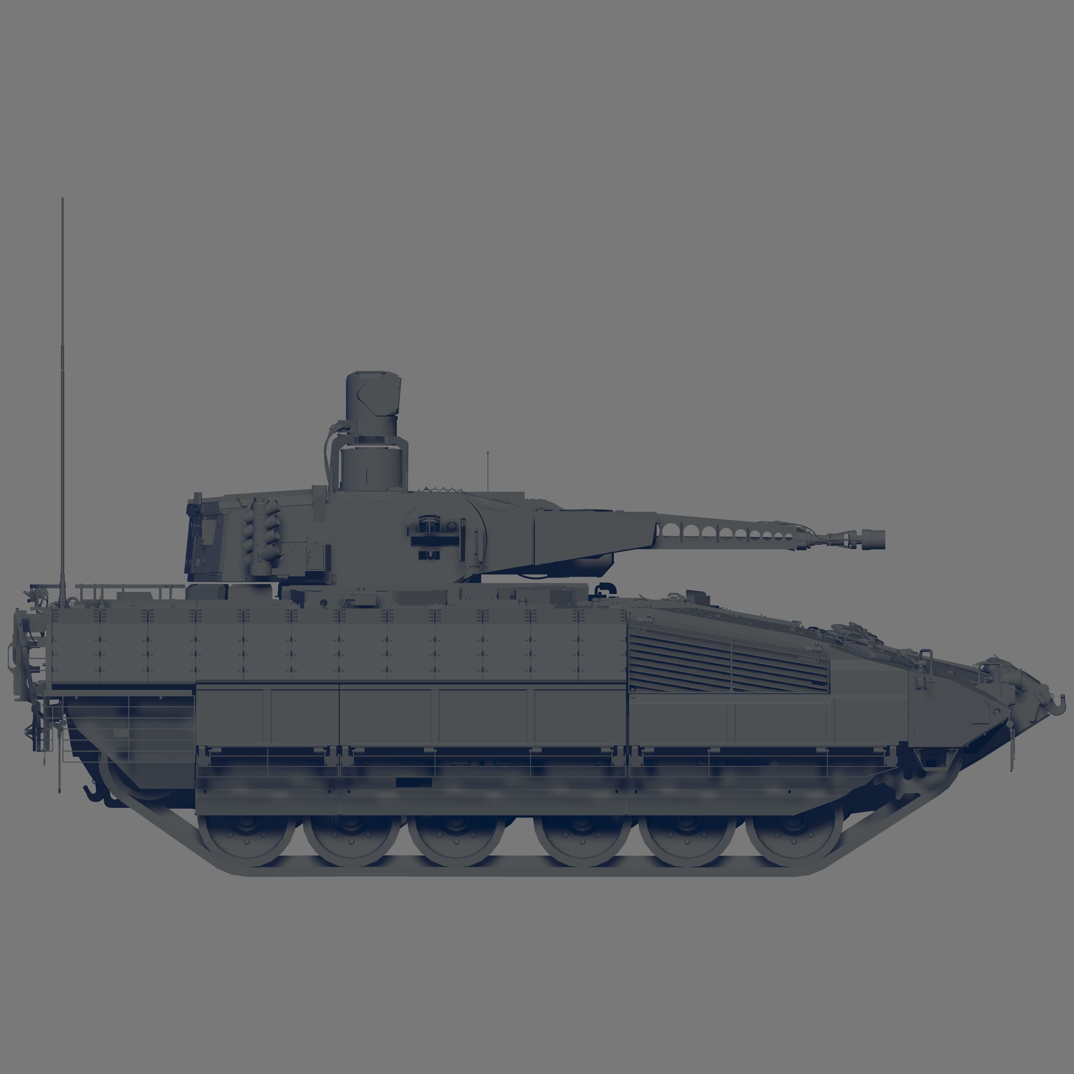 PUMA tank 3D model_3