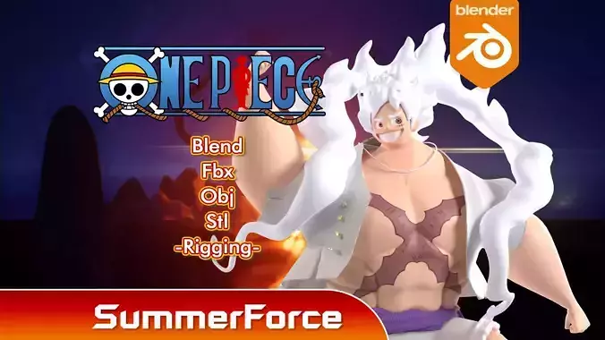 Luffy Gear 5 Muscle - One Piece