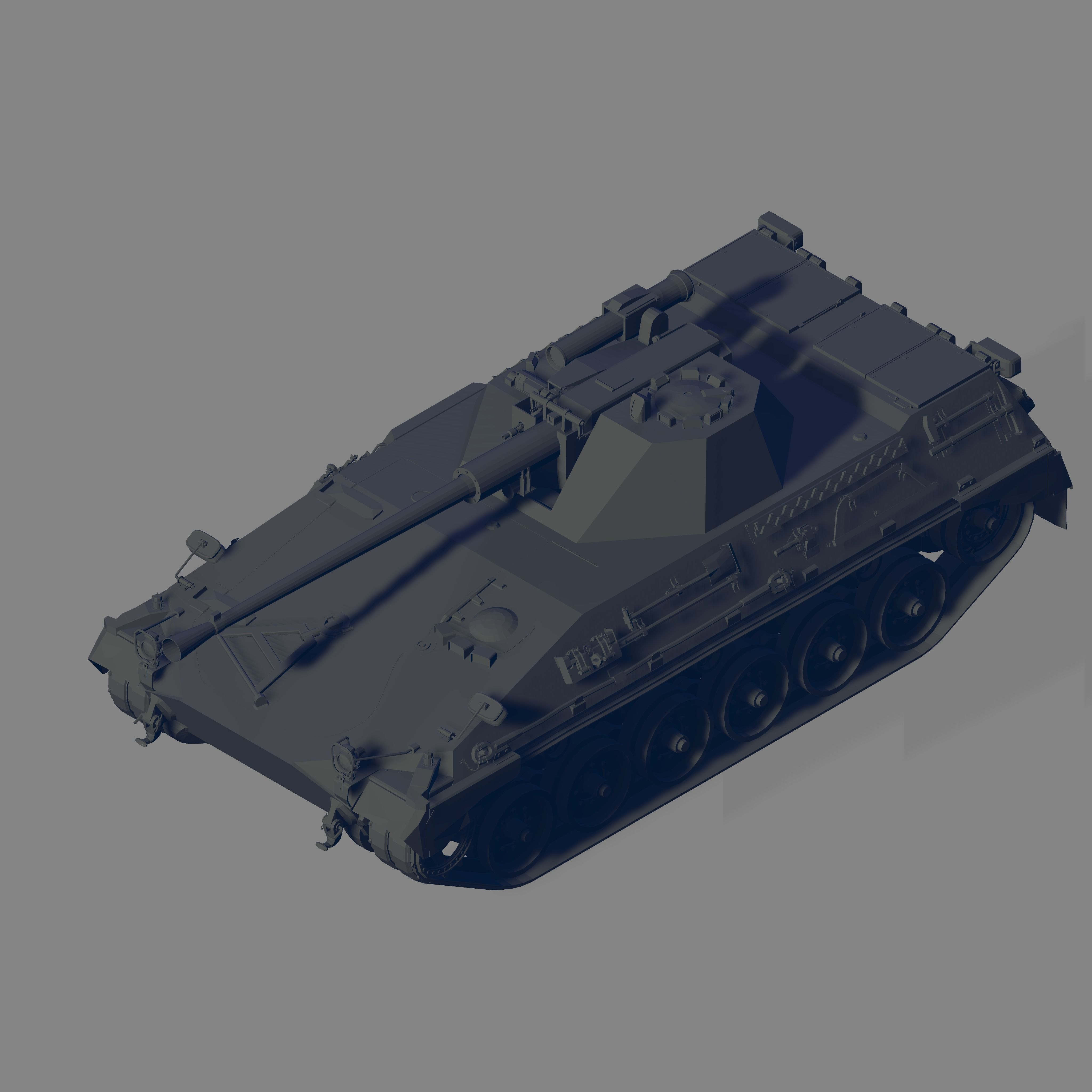 Begleitpanzer 57 3D model_1