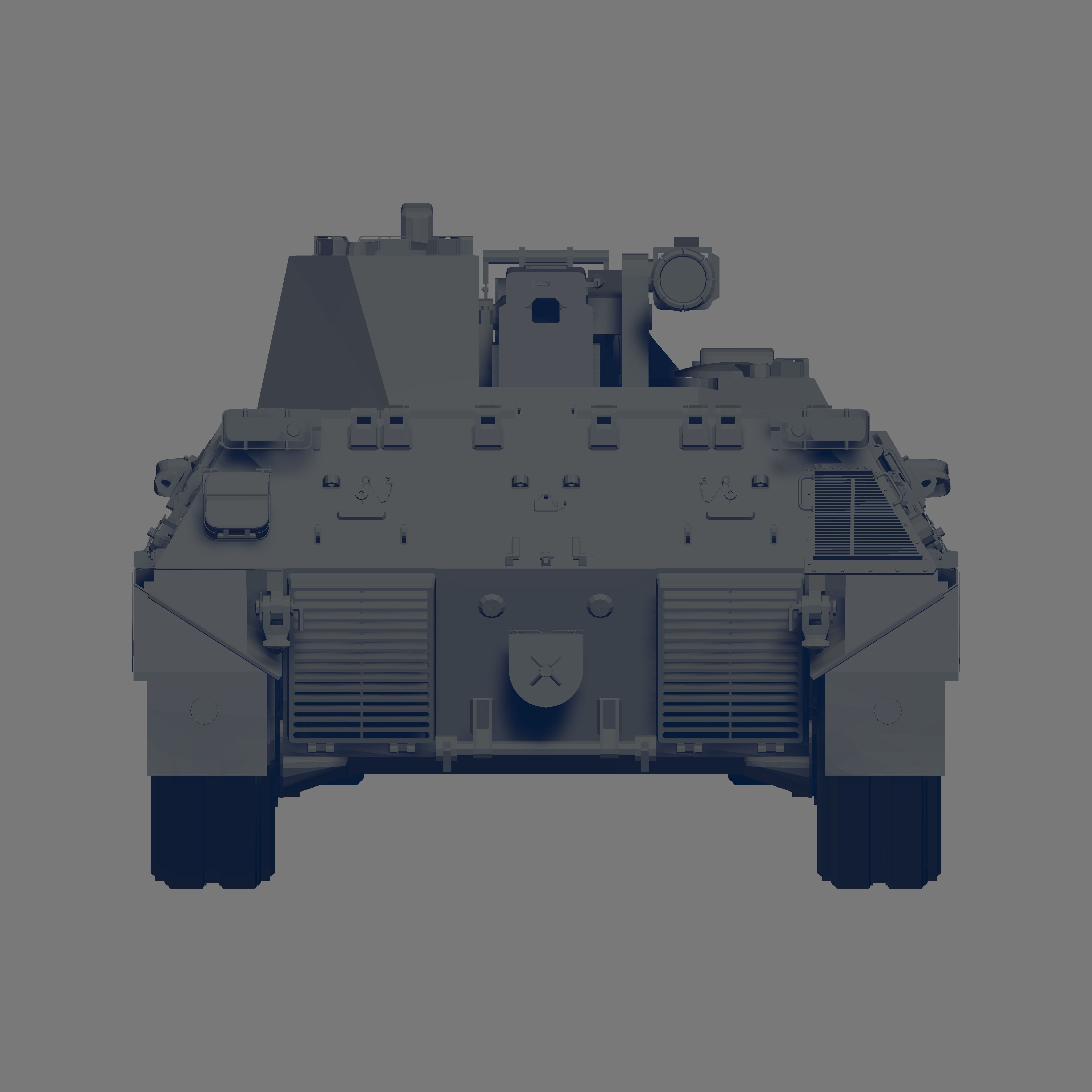 Begleitpanzer 57 3D model_4