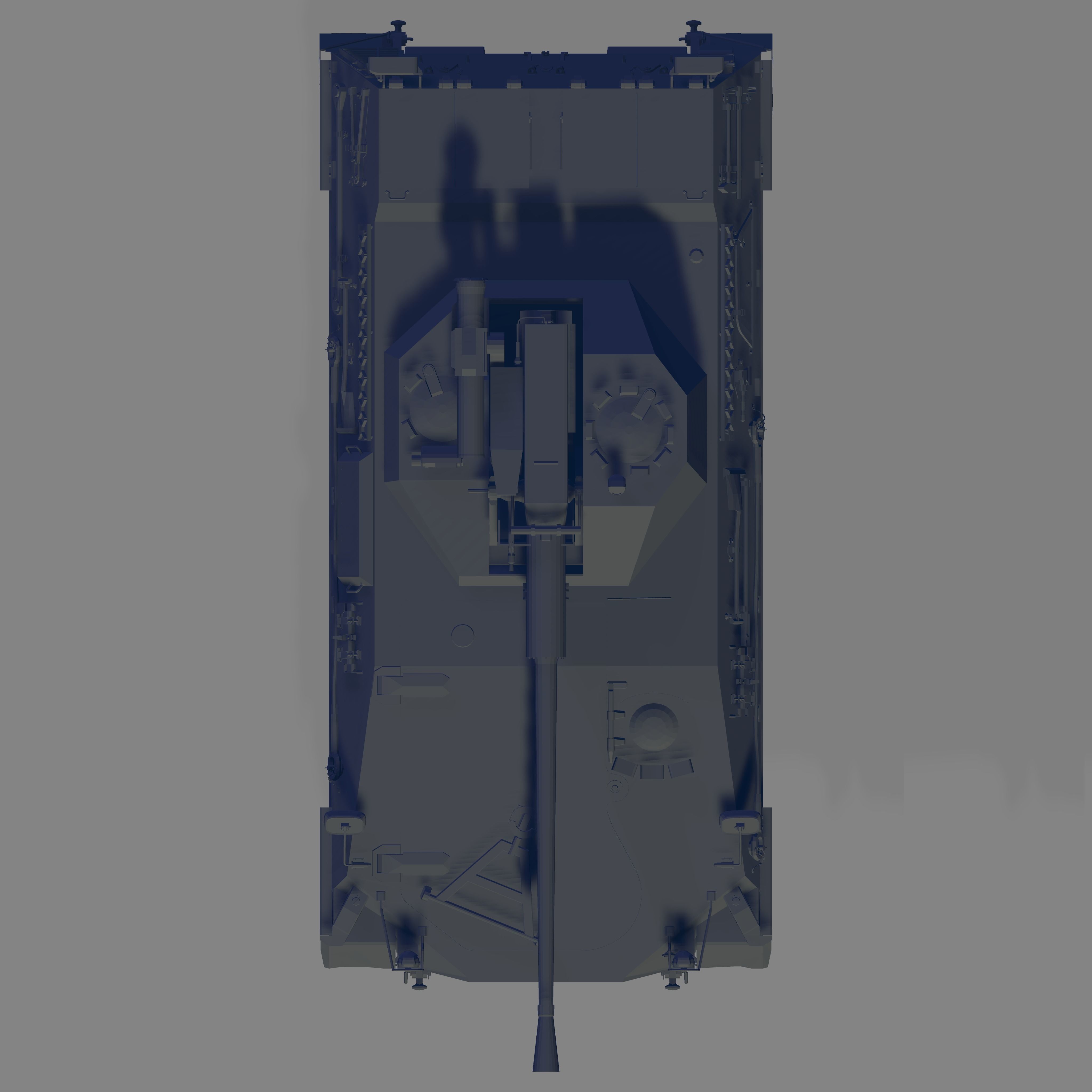 Begleitpanzer 57 3D model_5