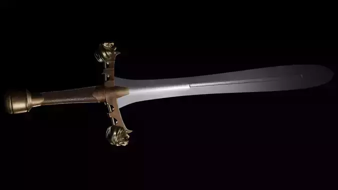 Gladius with Lion heads