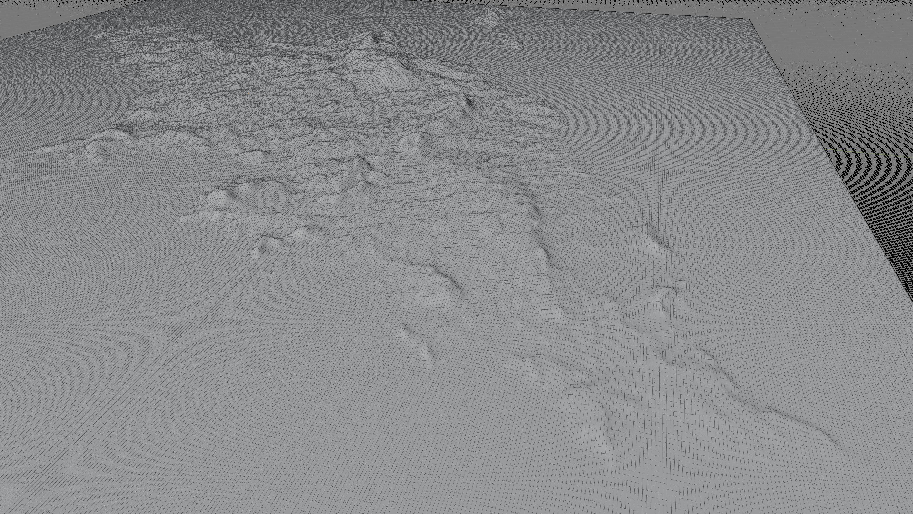 Rhodes Island full 3d model terrain 3D model_13