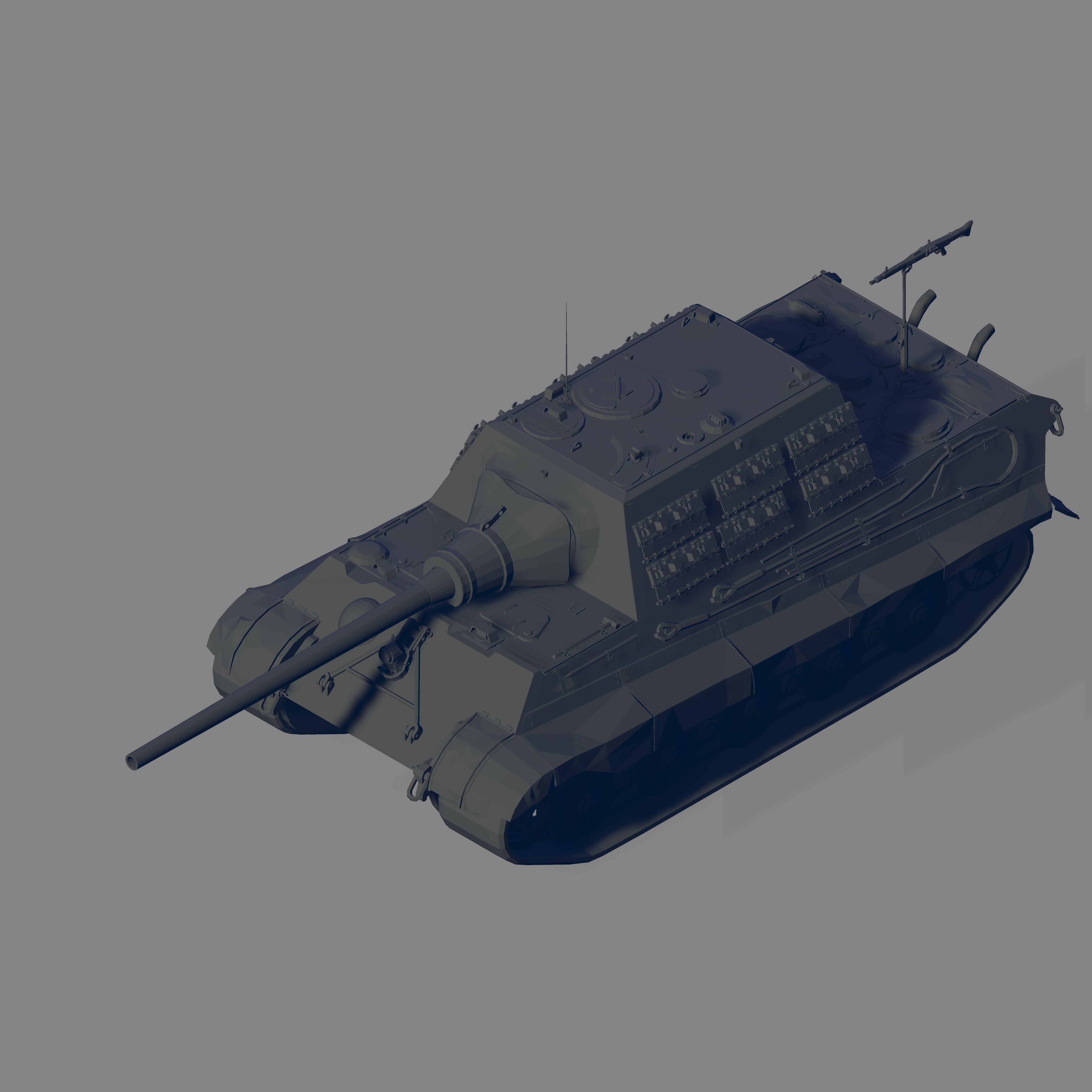 Jagdtiger 3D model_1