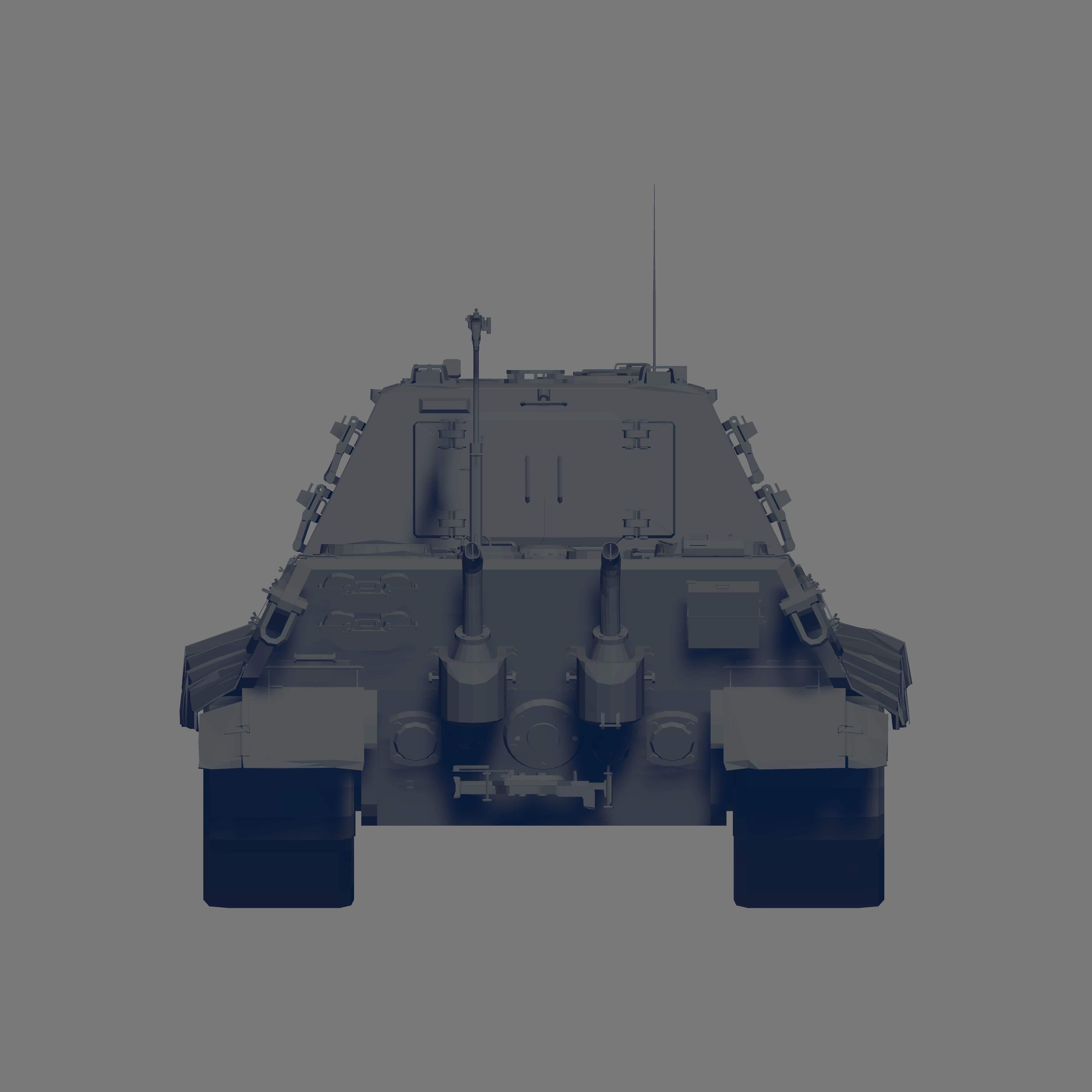 Jagdtiger 3D model_4