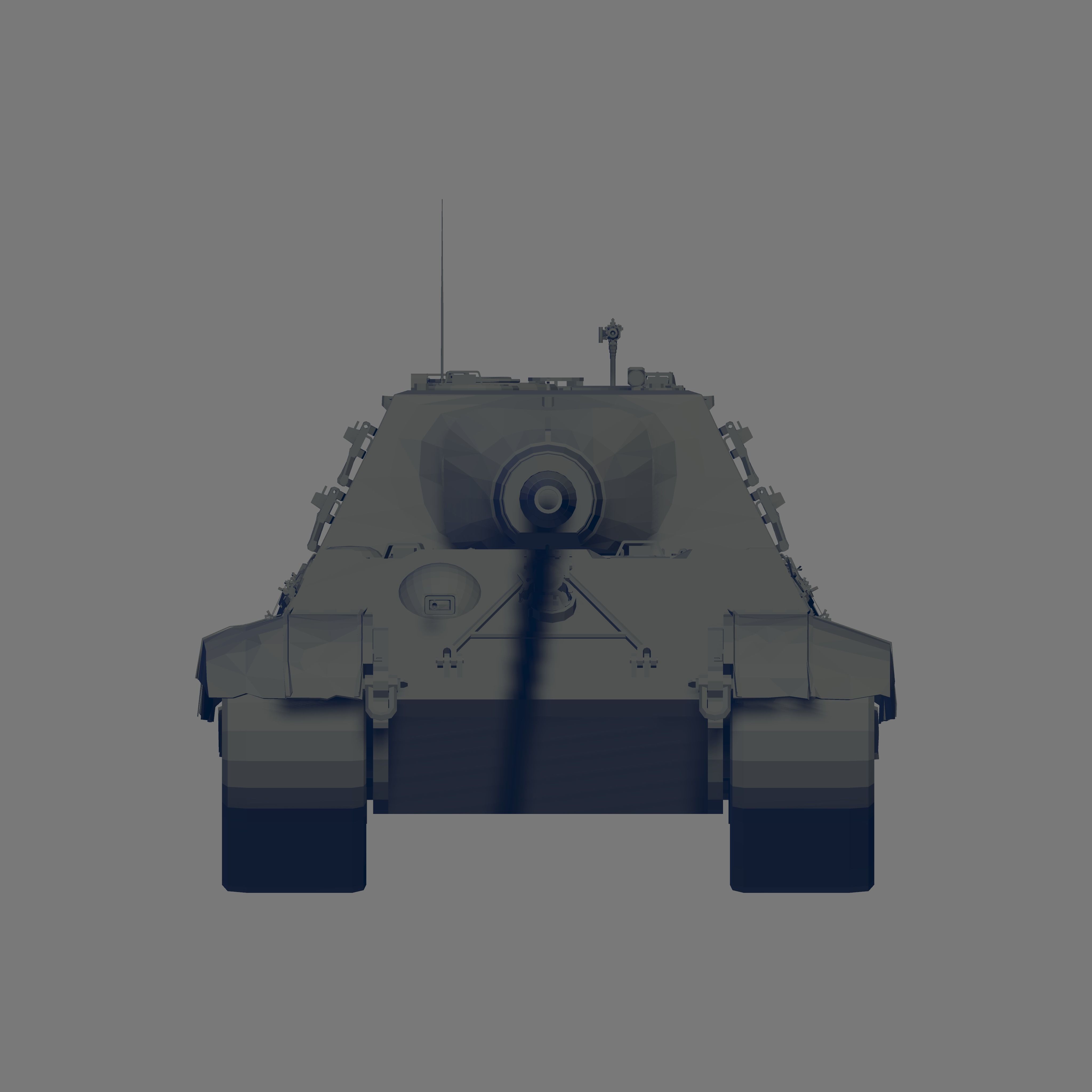 Jagdtiger 3D model_2