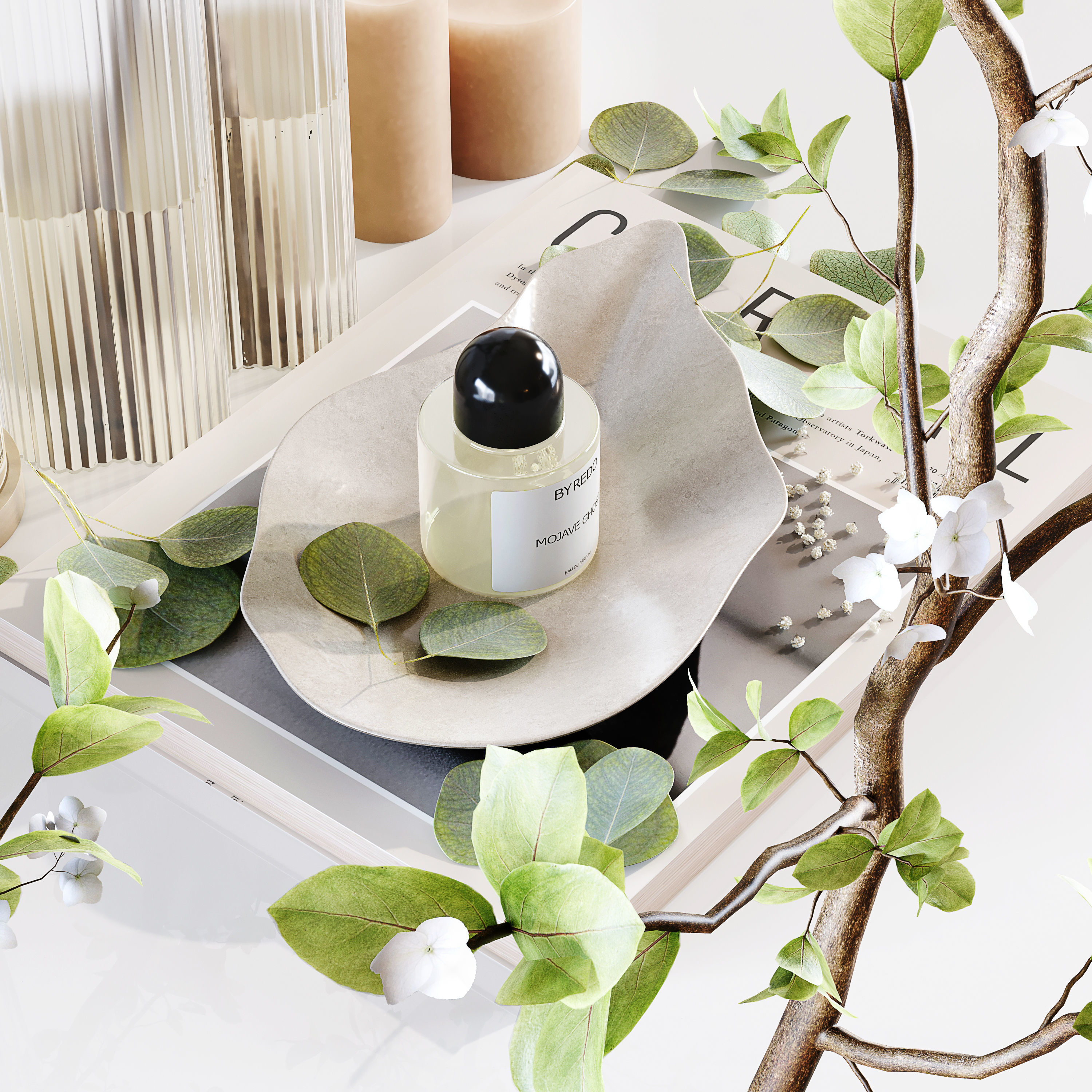 Decorative Set 188 Low-poly 3D model_2