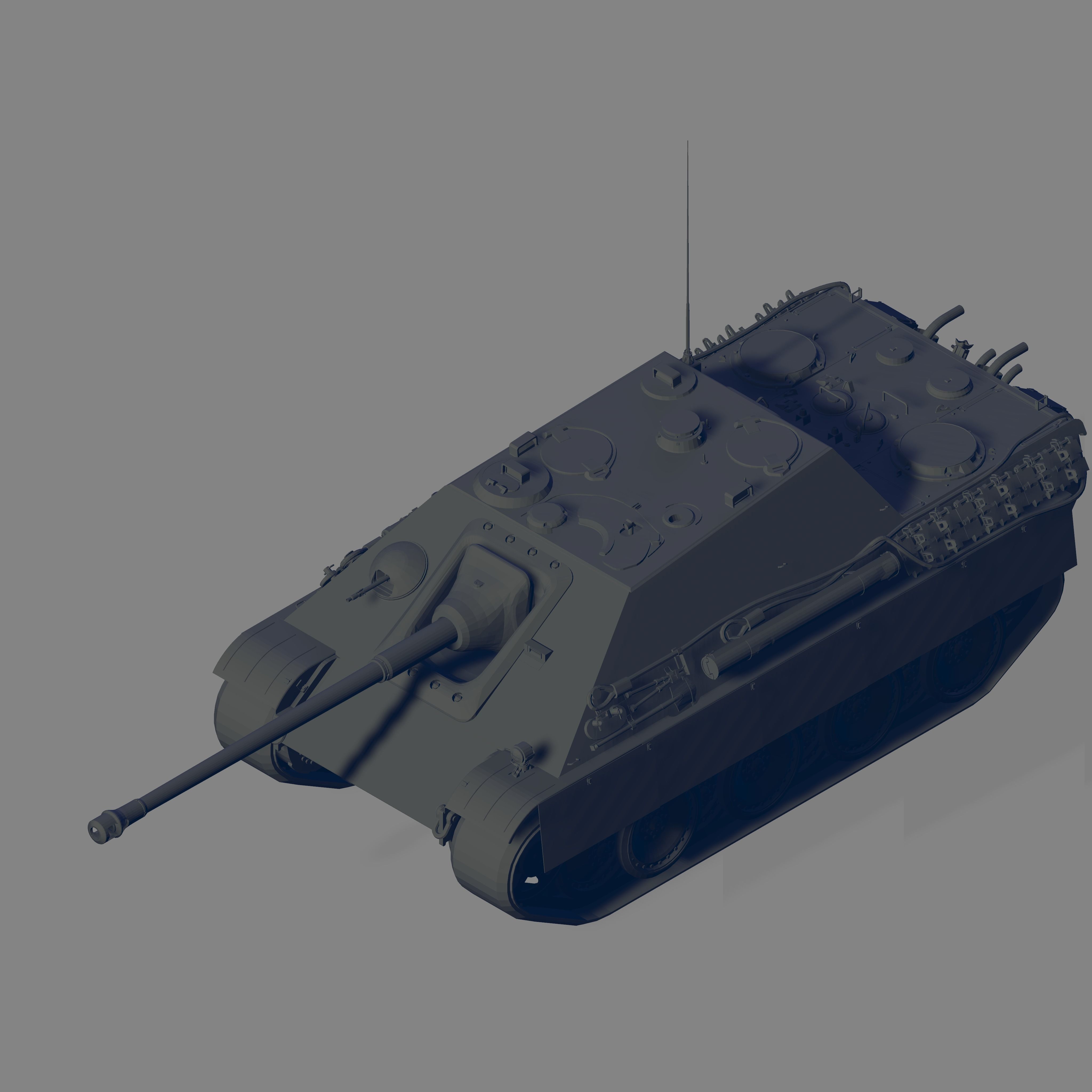 Jagdpanther 3D model_1