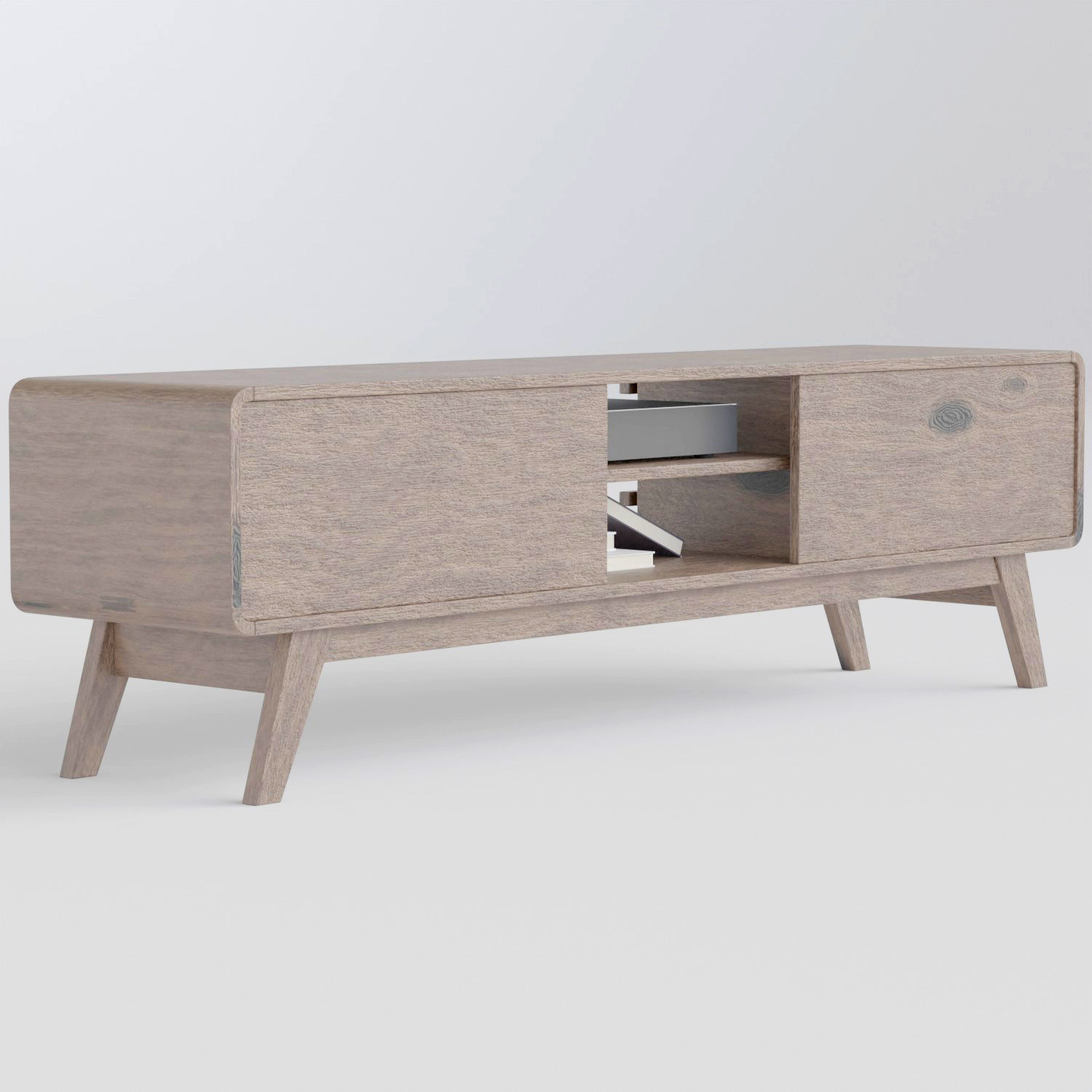 TV stand by Mopio Low-poly 3D model_6