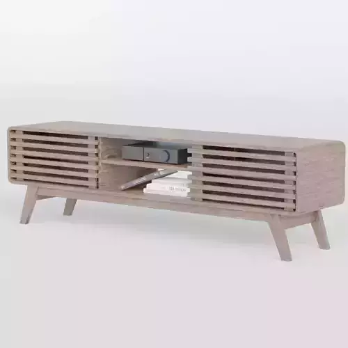 TV stand by Mopio Low-poly 3D model