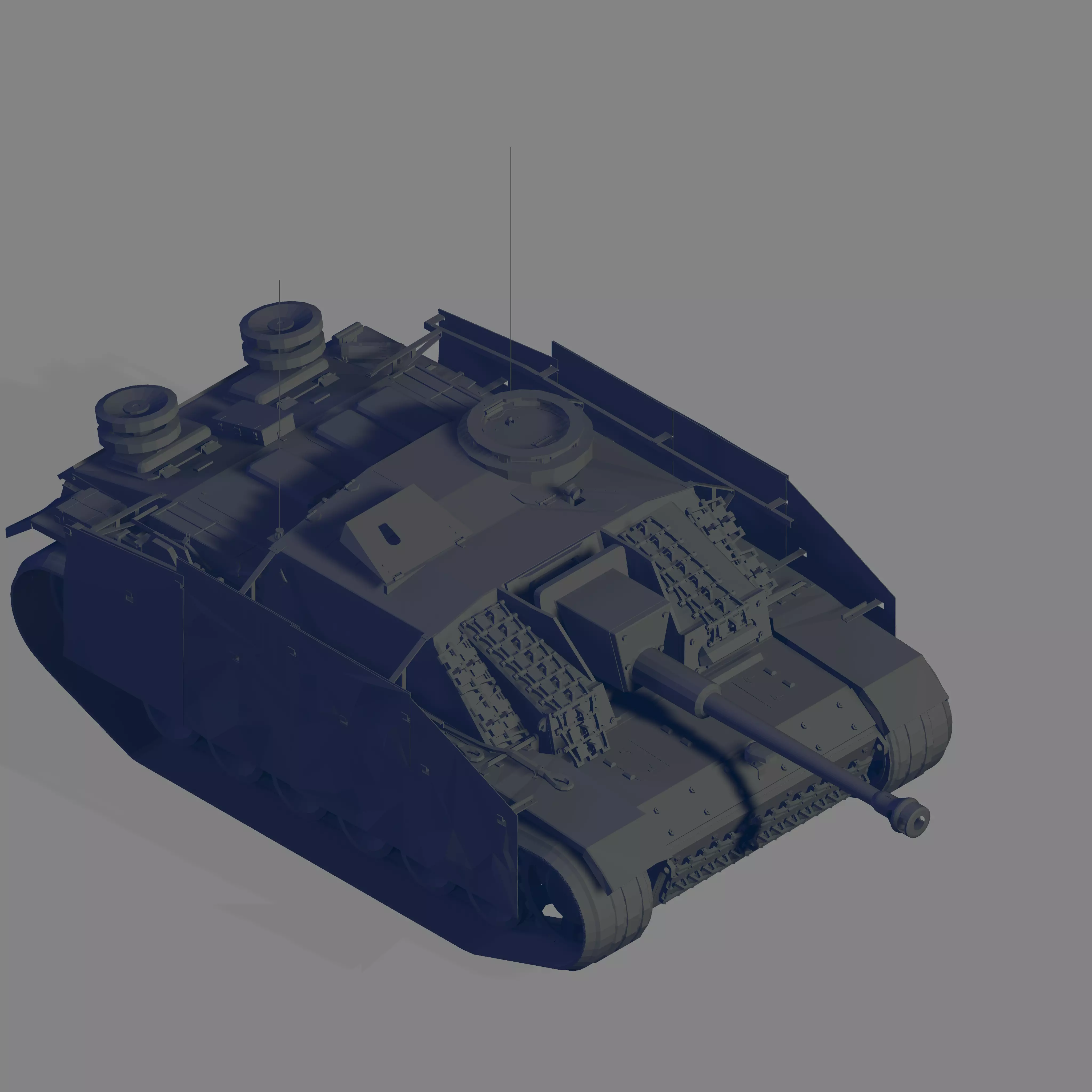 StuG III G 3D model_0