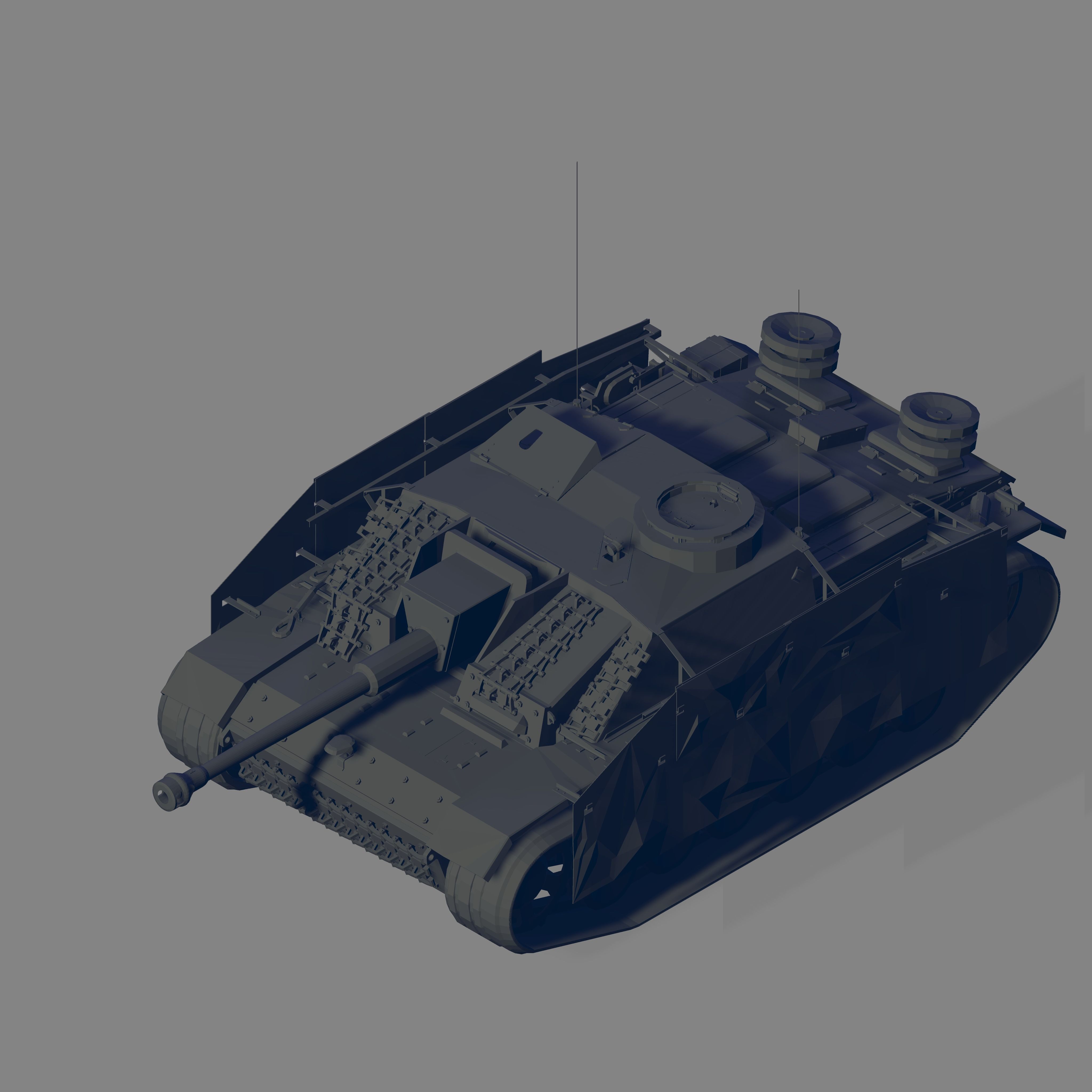StuG III G 3D model_1