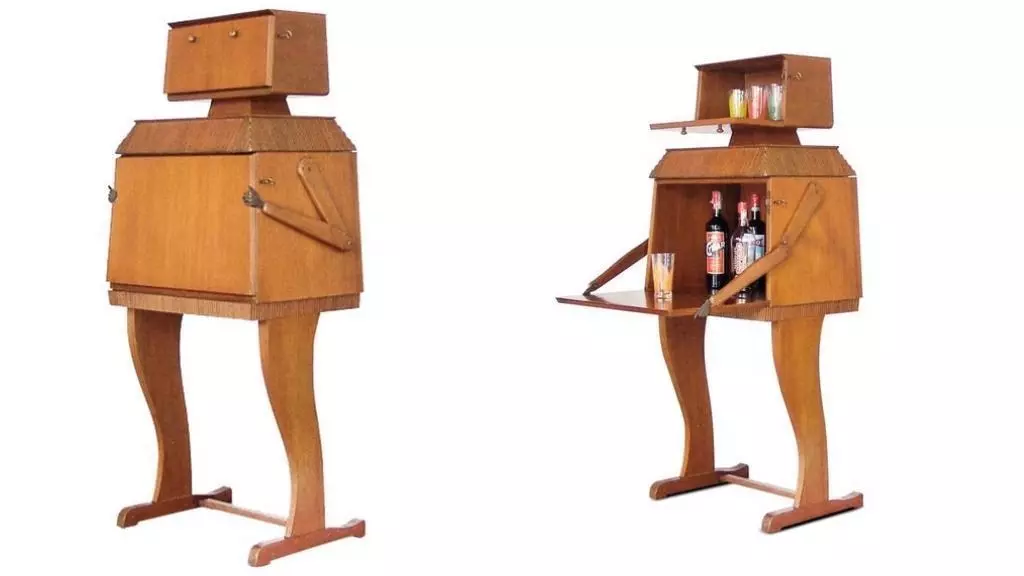 Borghesani Robot Drinks Cabinet Open 3D model_0