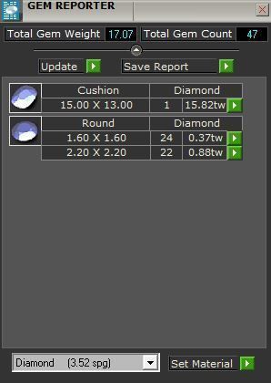 Princely blue stone diamnd ring 3629 3D print model 3D print model_8