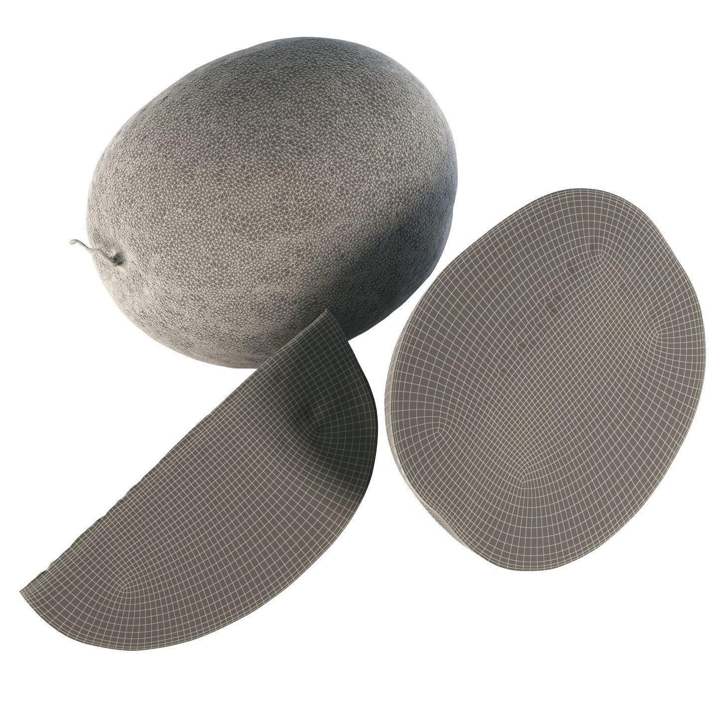 4k Watermelon 3D model_22