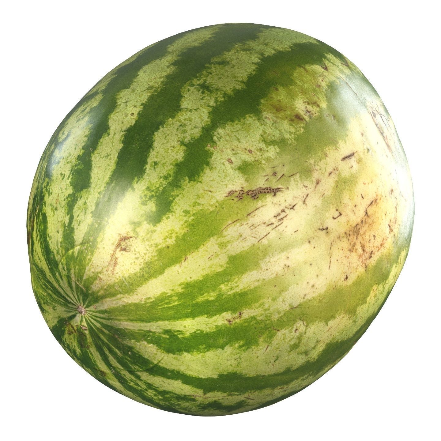 4k Watermelon 3D model_4