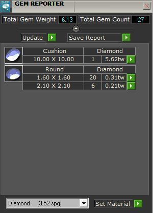 Blue heart stone diamond ring 3636 3D print model 3D print model_8