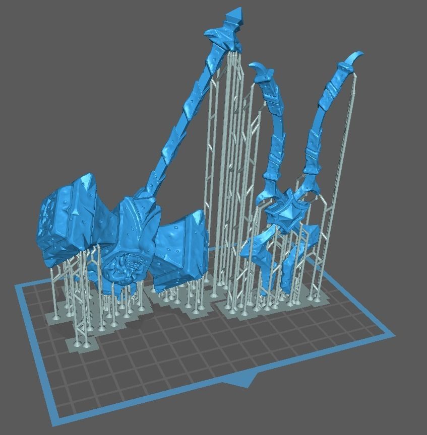 Undead forge collection 3d print 3D print model_6