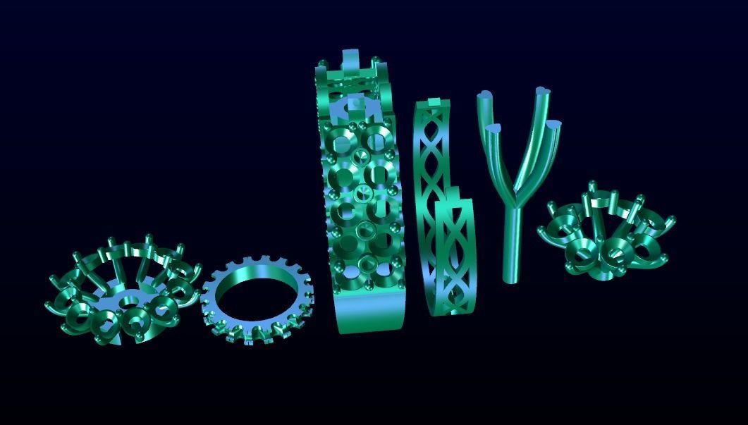 Engagement Ring 54 3D print model_4