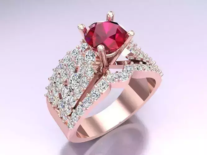 Diamond Ring - Womens Rings - N3742