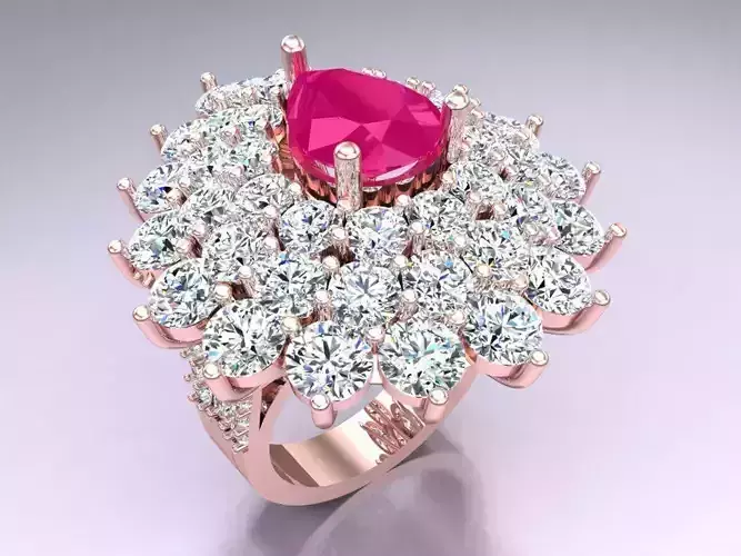 Diamond Ring - Womens Rings - N3759