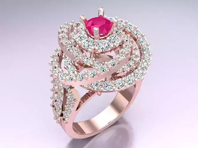 Diamond Ring - Womens Rings - N3768