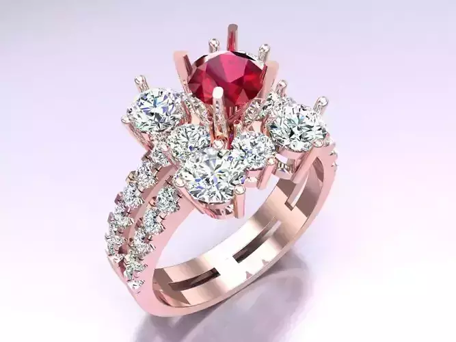 Diamond Ring - Womens Rings - N3815