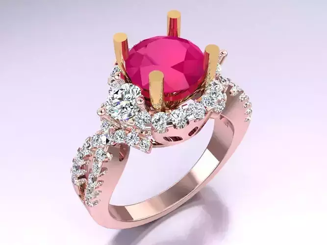 Diamond Ring - Womens Rings - N3972