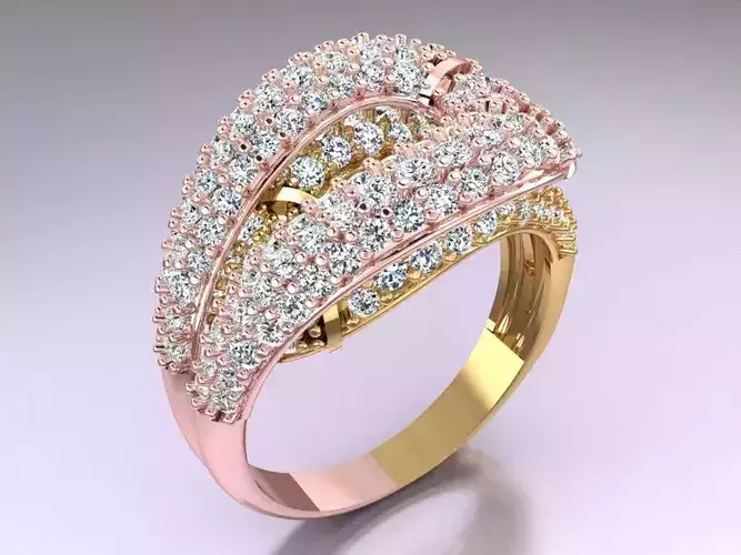 Diamond Ring - Womens Rings - N4438