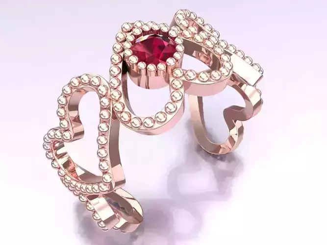 Heart Ring - Womens Rings - N6559