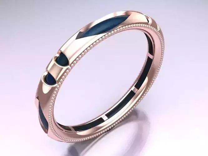 Elephant Feather Ring - N6810