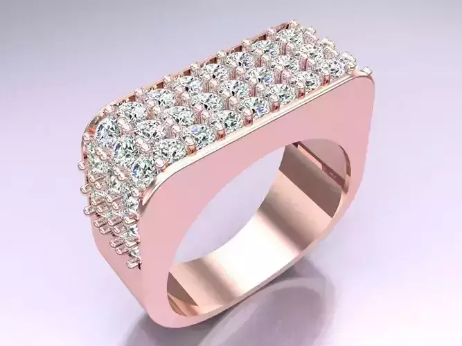 Diamond Ring - N3776 3D print model