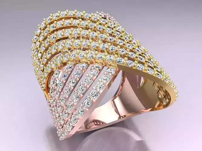 Diamond Ring - Womens Rings - N3895