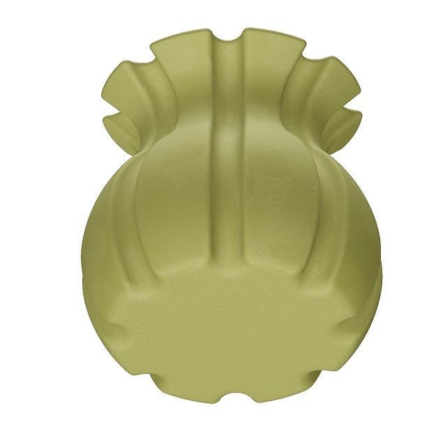 Plastic Decor Vase 3D model_2