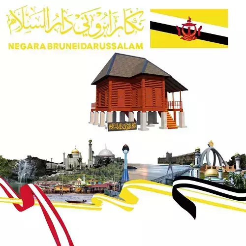 BRUNEI TRADITIONAL HOUSE