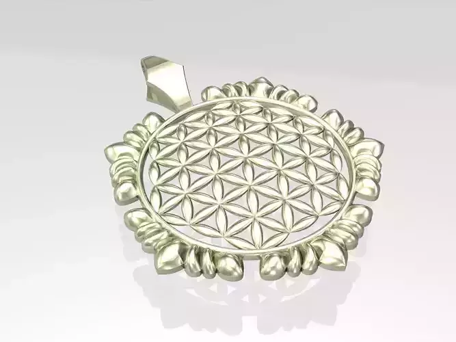 Flor de la vida 3D print model