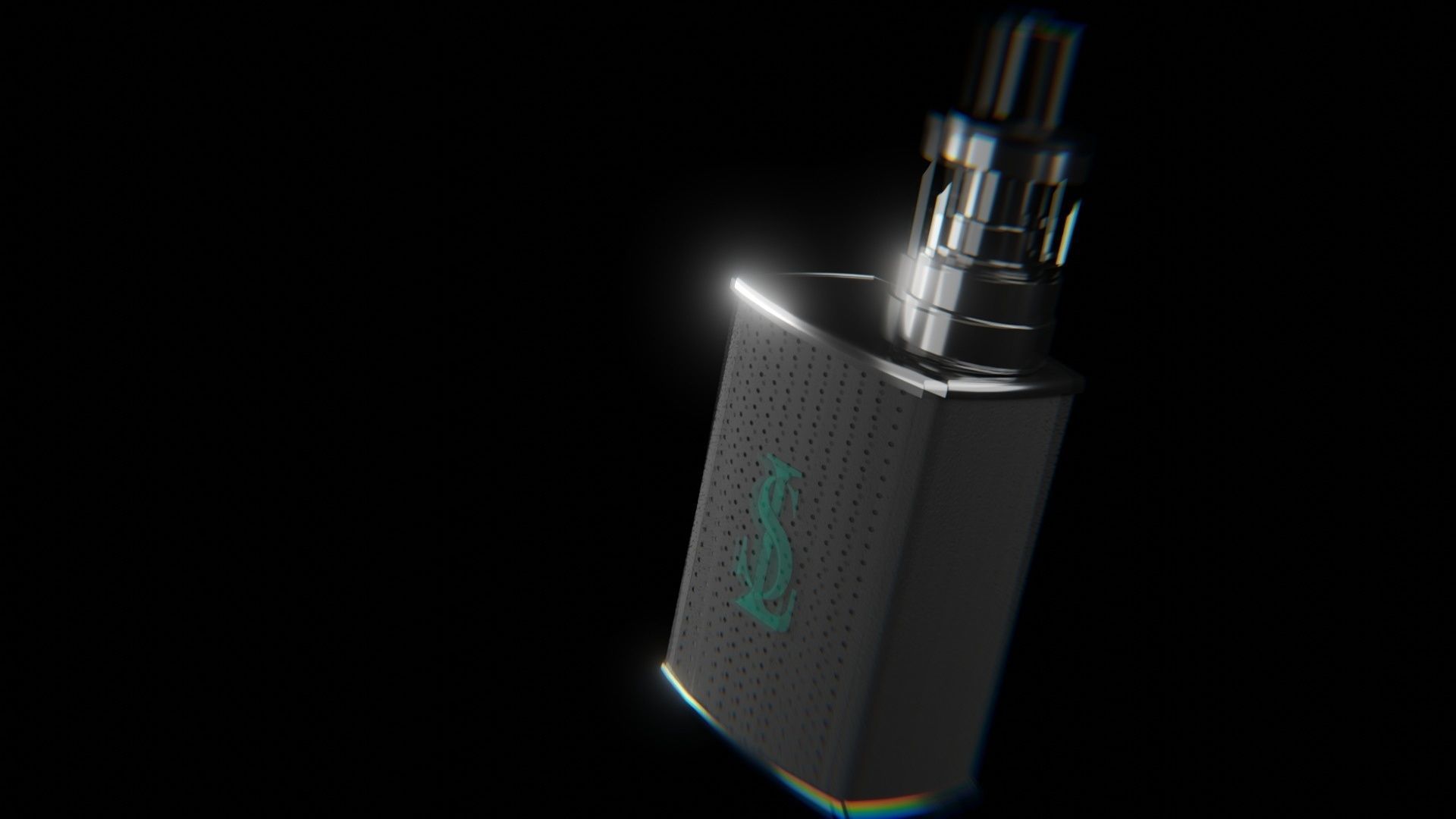 Vaper 3D model Electronic Cigarette 3D model_4