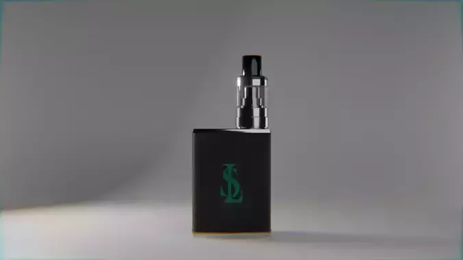Vaper 3D model Electronic Cigarette