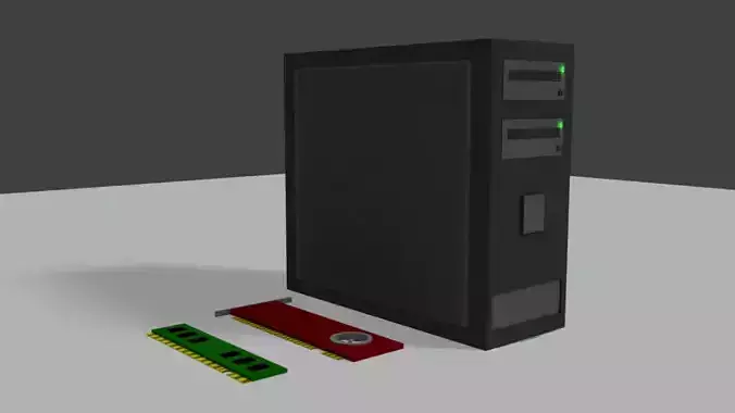 LowPoly-PcPart