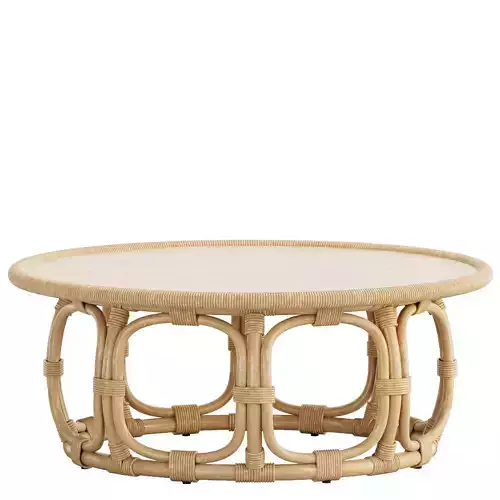 Anguilla Rattan Coffee Table