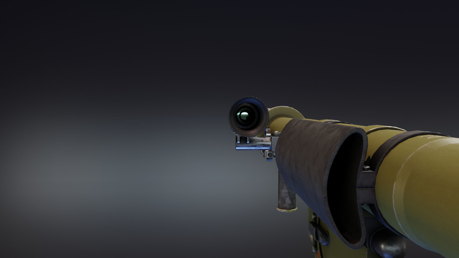 Panzerfaust 44 mm Low-poly 3D model_4