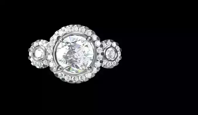 Alluring Silver Ring