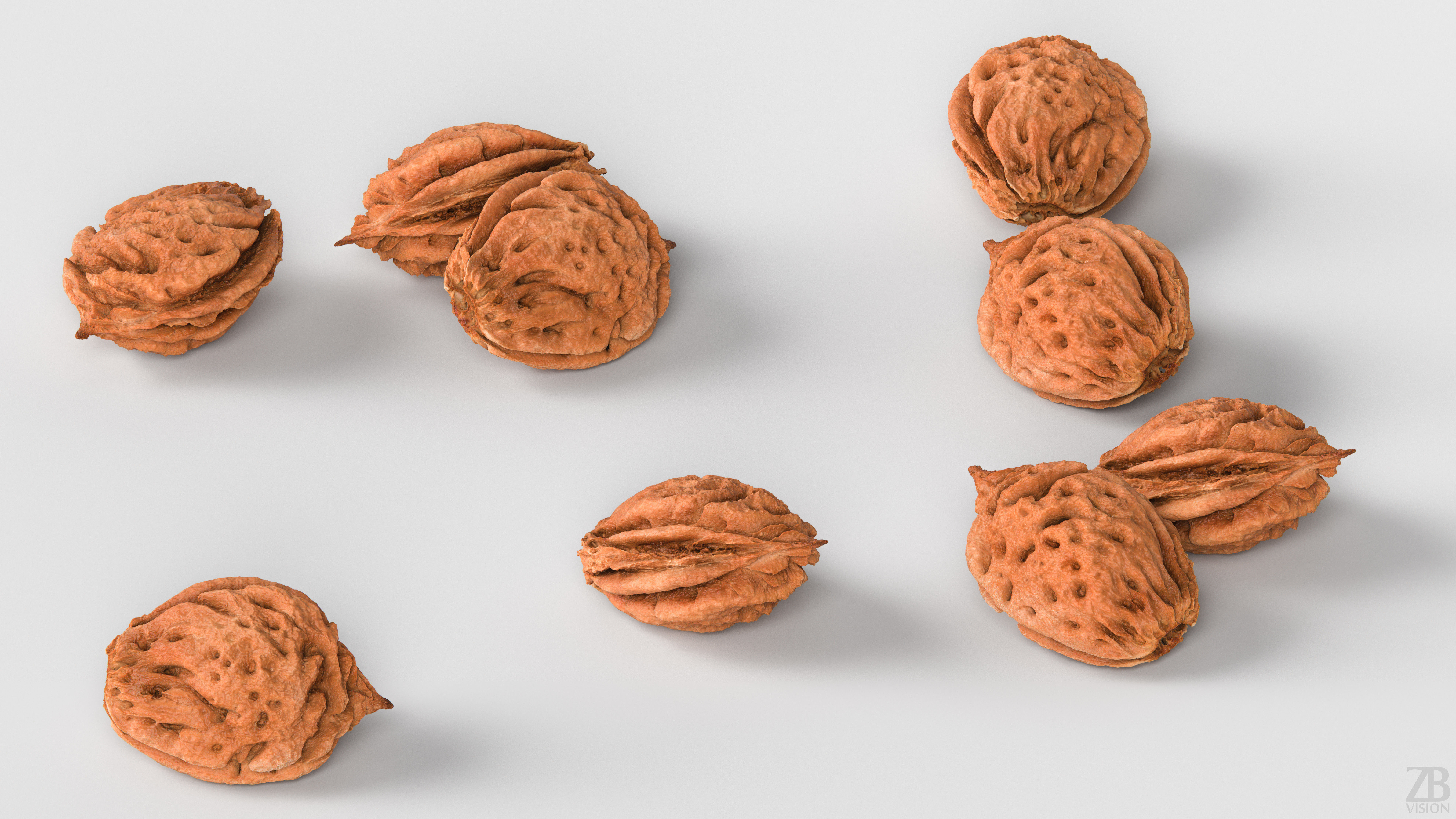 Peach Pit 3D model_2