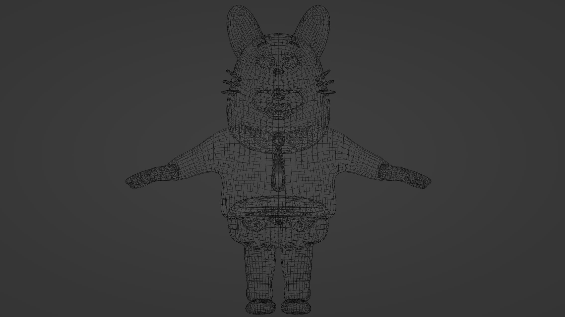 Richard Watterson Rigged 3D Model - The Amazing World of Gumball 3D model_4