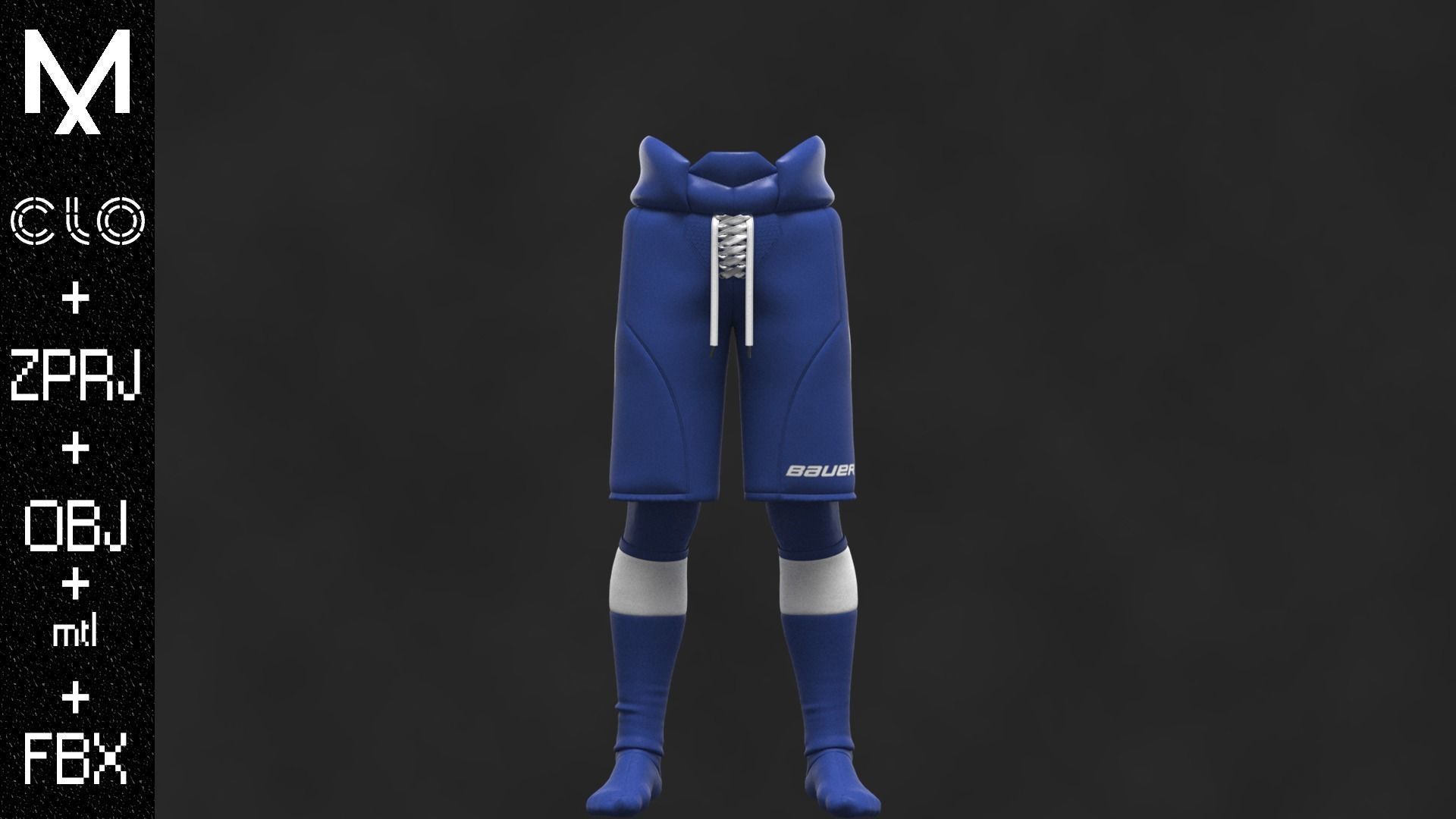 New Outfit TAMPA BAY OBJ mtl FBX ZPRJ 3D model_4