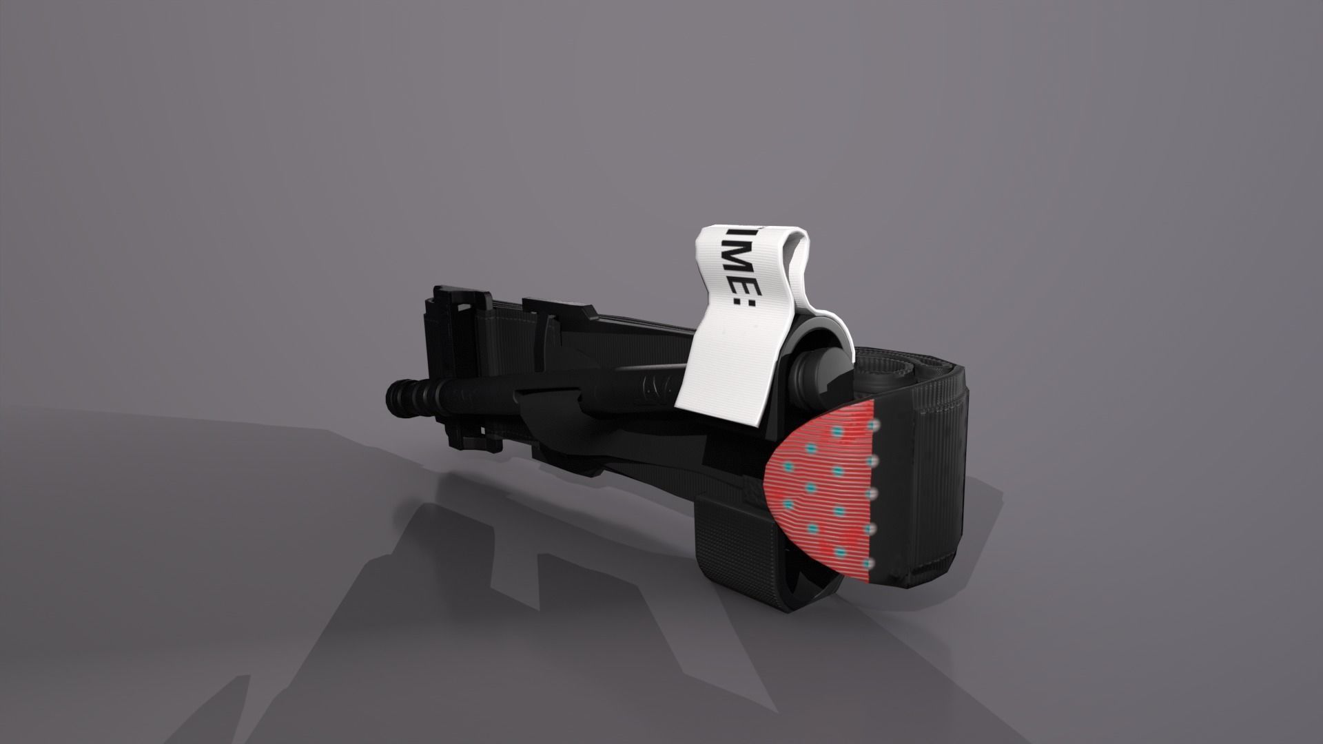 cat tourniquet 2  COLORS Low-poly 3D model_8