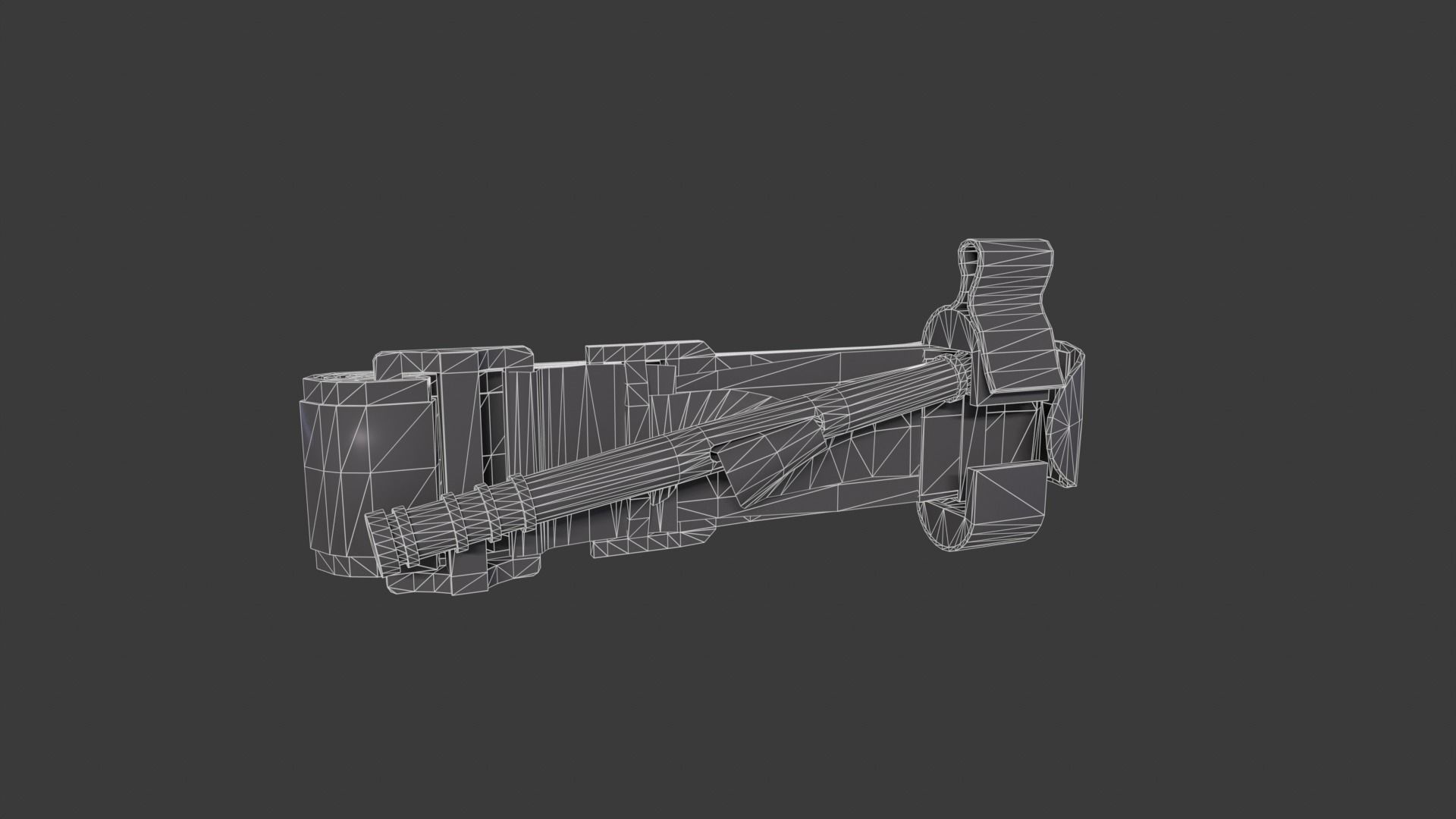 cat tourniquet 2  COLORS Low-poly 3D model_7