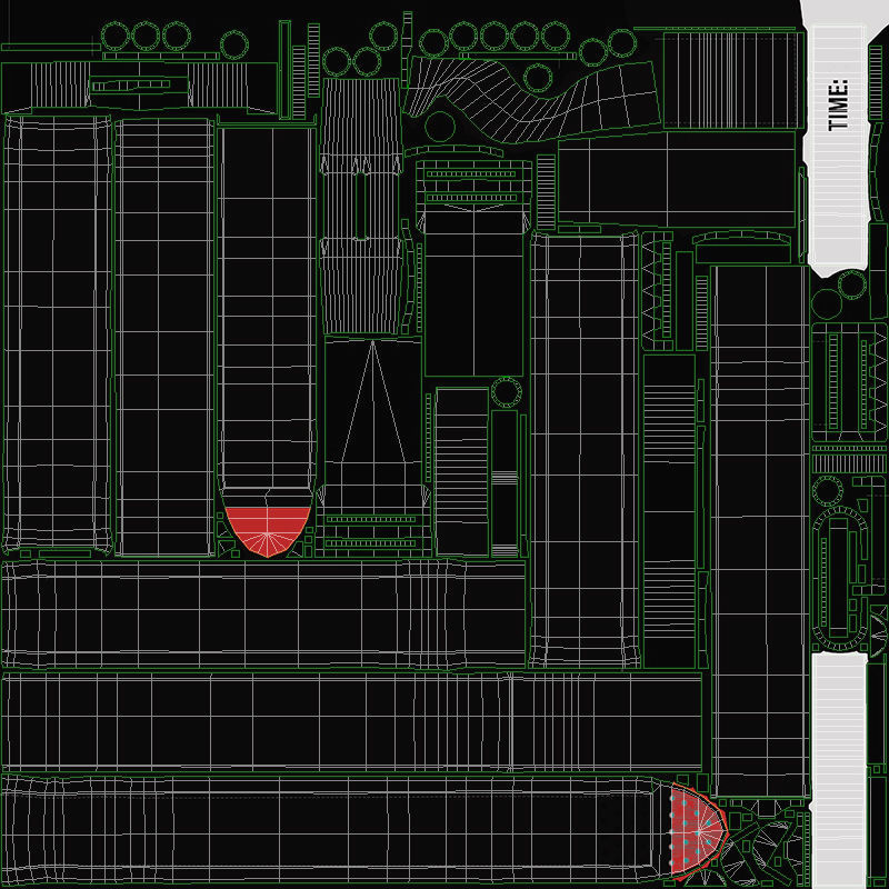 cat tourniquet 2  COLORS Low-poly 3D model_12