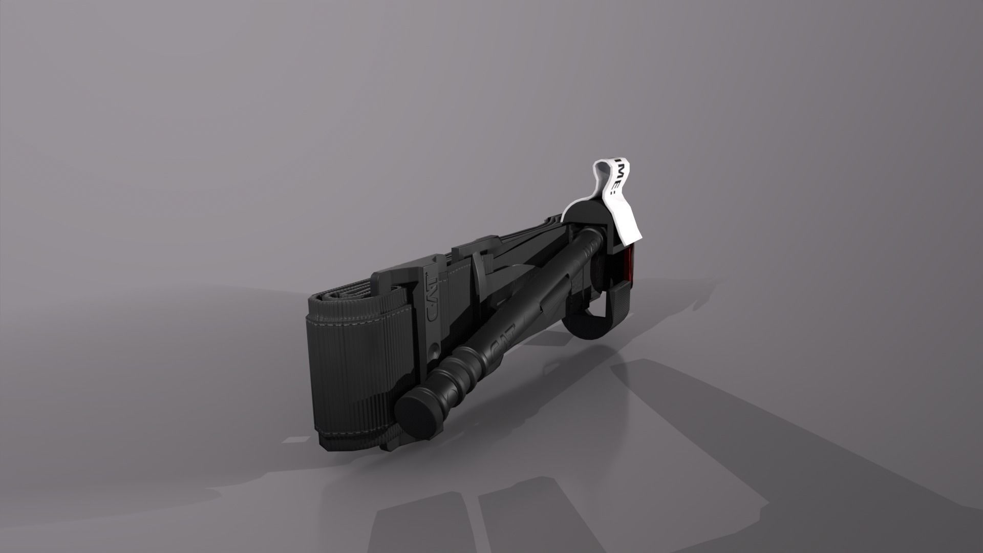 cat tourniquet 2  COLORS Low-poly 3D model_9