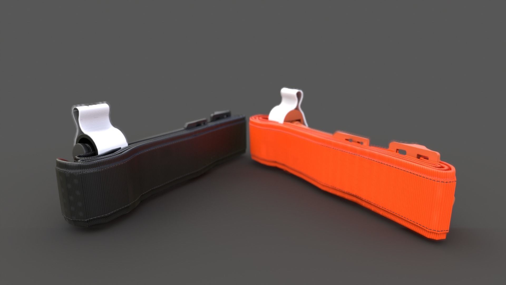 cat tourniquet 2  COLORS Low-poly 3D model_3